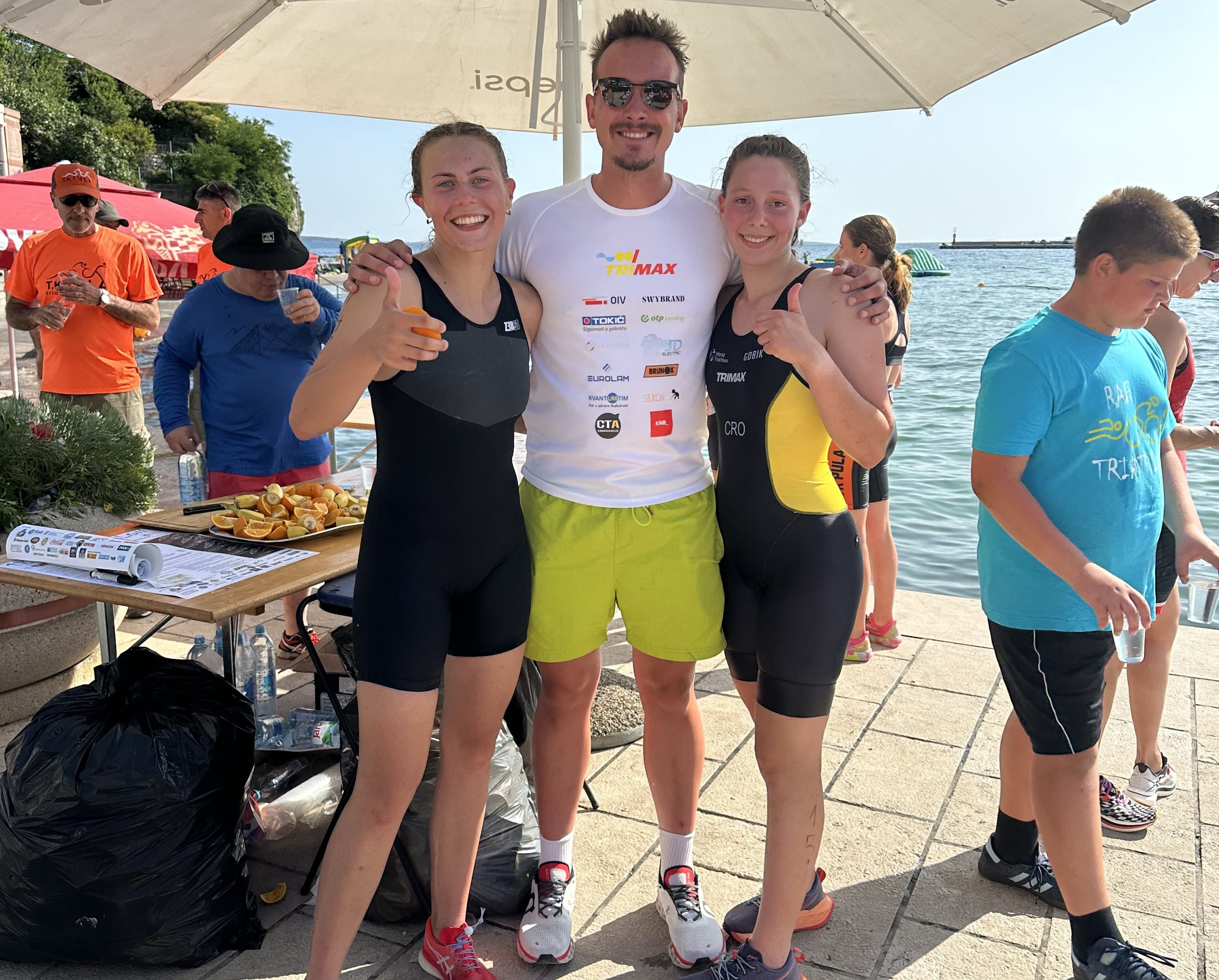 triatlon; natjecatelji; triatlon klub trimax; hts; htl; rab triatlon 2025; triatlon